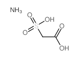 azane,2-sulfoacetic acid Structure