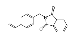 2-[(4-ethenylphenyl)methyl]isoindole-1,3-dione结构式