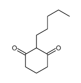 2-pentylcyclohexane-1,3-dione Structure