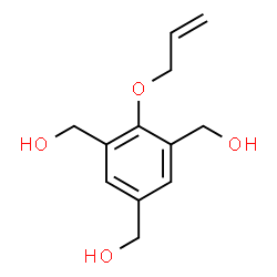 ar-(allyloxy)benzenetrimethanol structure