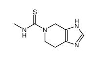3,4,6,7-tetrahydro-imidazo[4,5-c]pyridine-5-carbothioic acid methylamide Structure