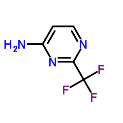 2-三氟甲基嘧啶-4-胺结构式