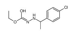 3-(p-Chloro-α-methylbenzyl)carbazic acid ethyl ester结构式