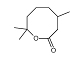 4,8,8-trimethyloxocan-2-one结构式