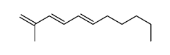 (3E,5E)-2-Methyl-1,3,5-undecatriene结构式