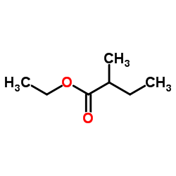 Ethyl 2-methylbutanoate Structure