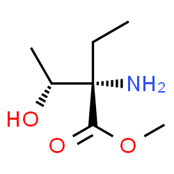 L-Threonine,2-ethyl-,methyl ester (9CI)结构式