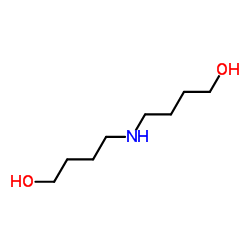 4-(4-羟基丁基氨基)-1-丁醇结构式
