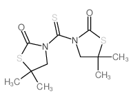 2-Thiazolidinone,3,3'-carbonothioylbis[5,5-dimethyl- (9CI) picture