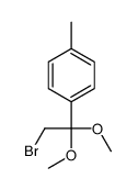 1-(2-bromo-1,1-dimethoxyethyl)-4-methylbenzene结构式