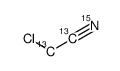 2-chloroacetonitrile结构式