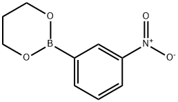 3-硝基苯硼酸-1,3-丙二醇酯结构式
