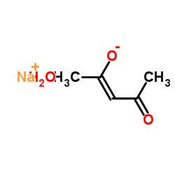 sodium acetylacetonate Structure
