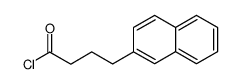 4-(2-naphthyl)butanoyl chloride Structure