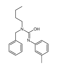 1-benzyl-1-butyl-3-(3-methylphenyl)urea Structure