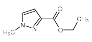 1-甲基-3-乙氧羰基吡唑结构式