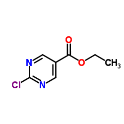 2-氯嘧啶-5-羧酸乙酯结构式
