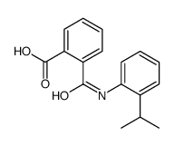 2-[(2-异丙基苯胺)羰基]苯甲酸结构式