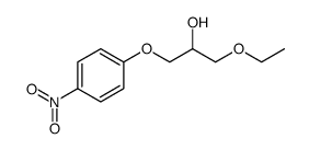 2-Propanol, 1-ethoxy-3-(4-nitrophenoxy)结构式