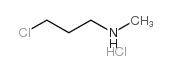 3-CHLORO-N-METHYLPROPAN-1-AMINE HYDROCHLORIDE Structure