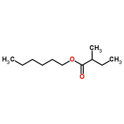 异戊酸己酯结构式