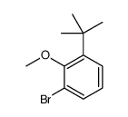 1-溴-3-(叔丁基)-2-甲氧基苯结构式