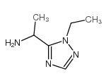 1-(1-乙基-1H-1,2,4-三唑-5-基)乙胺结构式