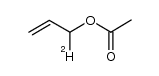 allyl-1-d1 acetate Structure