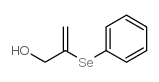 2-苯基锡-2-丙烯-1-醇结构式