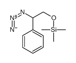 (2-azido-2-phenylethoxy)-trimethylsilane Structure