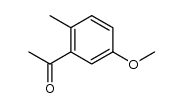 Ethanone, 1-(5-methoxy-2-methylphenyl)- (9CI)结构式