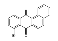8-bromo-benz[a]anthracene-7,12-dione结构式