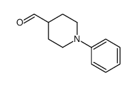 1-phenylpiperidine-4-carbaldehyde结构式