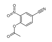 4-Acetamido-3-nitrobenzonitrile结构式
