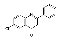 6-chloro-2-phenyl-4-quinolone结构式