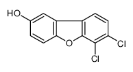 6,7-dichlorodibenzofuran-2-ol Structure
