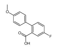 5-fluoro-2-(4-methoxyphenyl)benzoic acid结构式