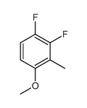 1,2-difluoro-4-methoxy-3-methylbenzene结构式