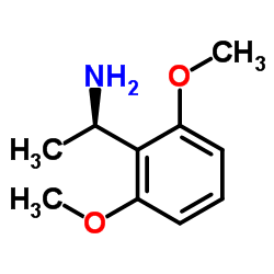 (1R)-1-(2,6-Dimethoxyphenyl)ethanamine结构式