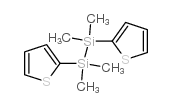 二(2-噻吩)-1,1,2,2-四甲基二硅烷结构式