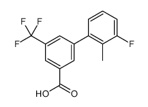 3-(3-fluoro-2-methylphenyl)-5-(trifluoromethyl)benzoic acid Structure