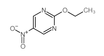 (8CI,9CI)-2-乙氧基-5-硝基嘧啶结构式