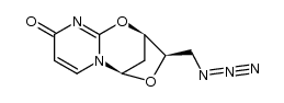 2,3'-anhydro-5'-azido-2',5'-dideoxyuridine结构式