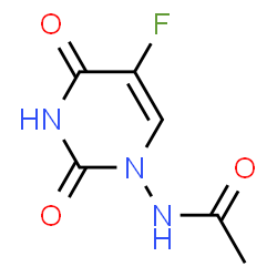 Acetamide,N-(5-fluoro-3,4-dihydro-2,4-dioxo-1(2H)-pyrimidinyl)- Structure
