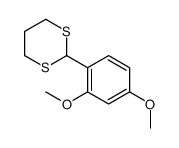 2-(2,4-dimethoxyphenyl)-1,3-dithiane Structure