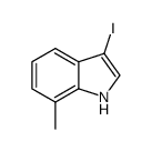 3-iodo-7-methyl-1H-indole Structure