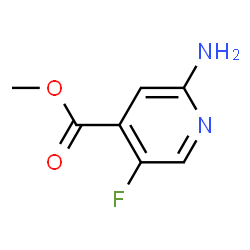 Methyl 2-amino-5-fluoroisonicotinate Structure