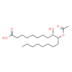 (R*,S*)-10-acetoxy-9-hydroxyoctadecanoic acid picture