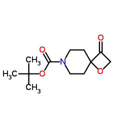 7-Boc-1-恶-3-羰基-7-氮杂螺[3.5]壬烷结构式