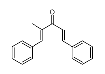 2-methyl-1,5-diphenylpenta-1,4-dien-3-one结构式